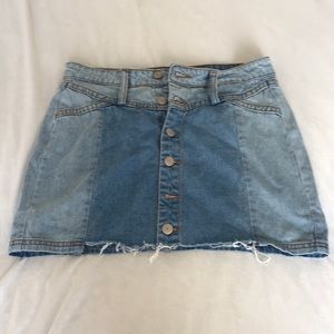 Jean Mini Skirt